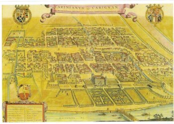 mappa storica carignano - Palazzo Storico via FRICCHIERI, 36, Carignano - foto 39