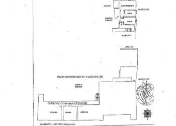 planimetria  - Palazzo Storico via FRICCHIERI, 36, Carignano - foto 44