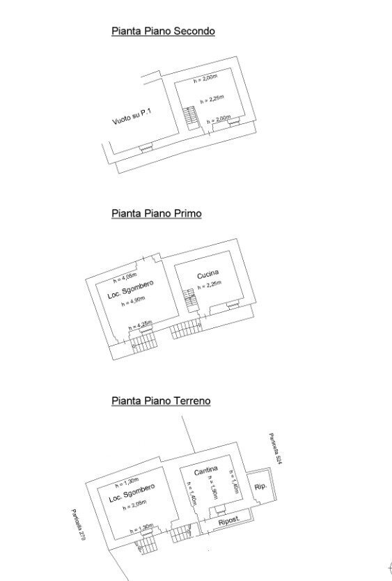Rustico Borgata Bracca, snc, Dronero - planimetria 1