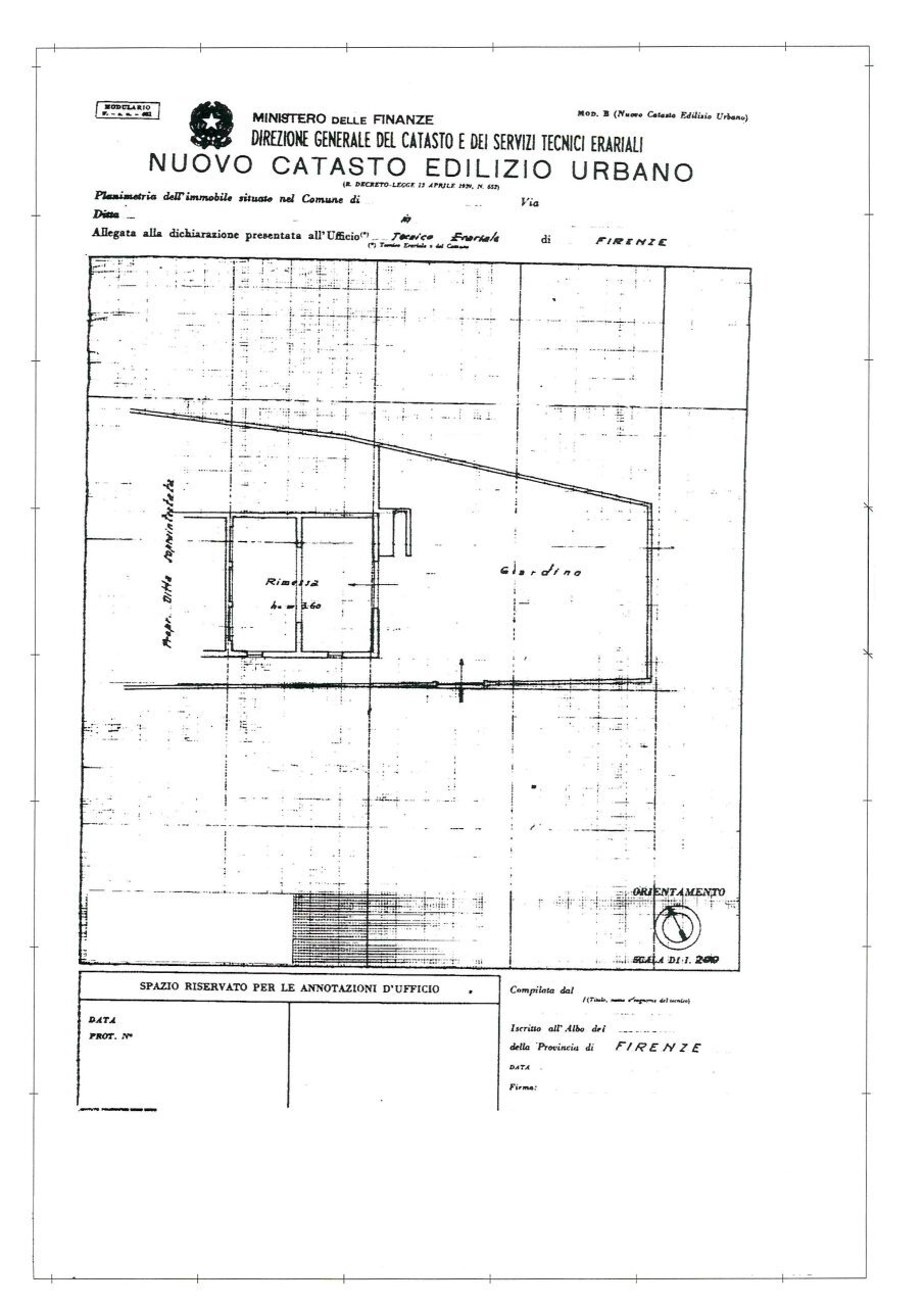 Planimetria Garage ok.jpg - Casa indipendente Scarperia e San Piero - foto 3