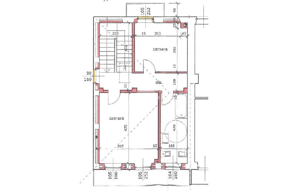 Rustic Via Cesare Pavese, San Francesco al Campo - floor plans 1