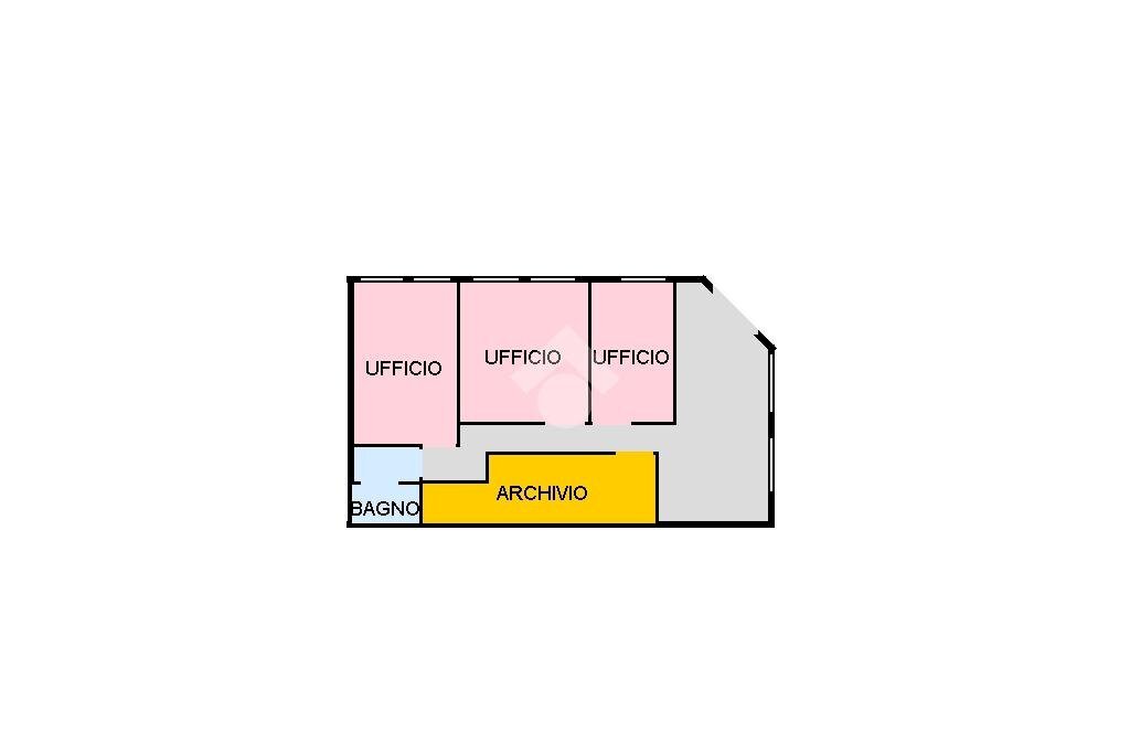 Ufficio Via Trebeghino, Massa Lombarda - planimetria 1