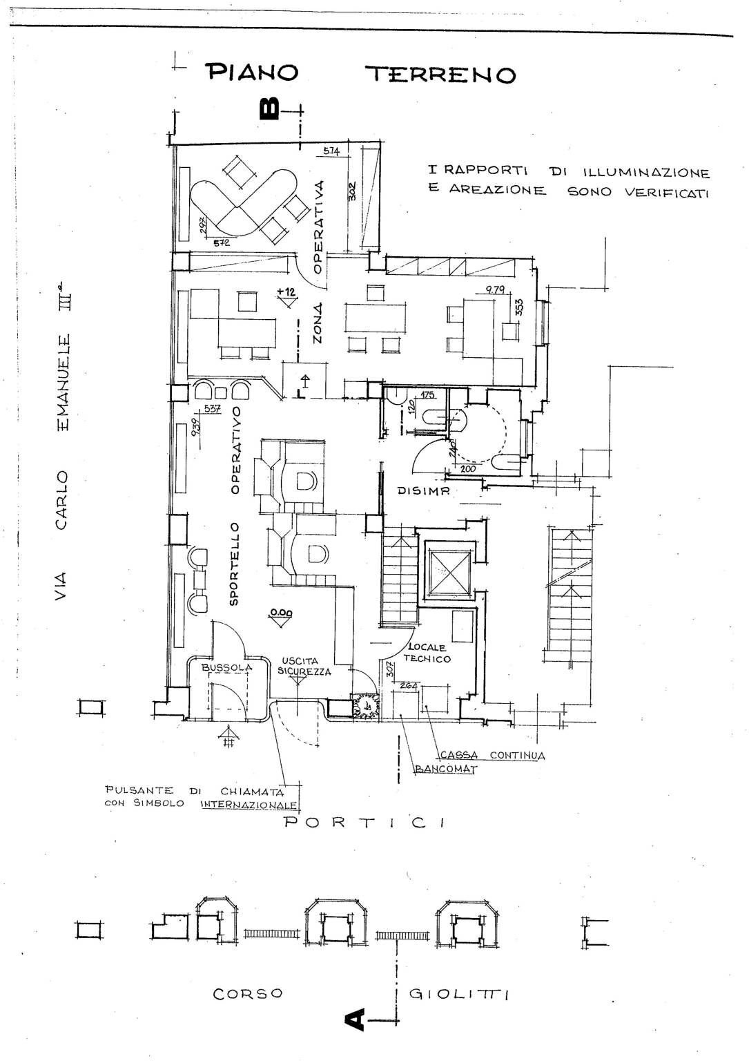 Shop Cuneo (neighborhood Centro) - floor plans 1