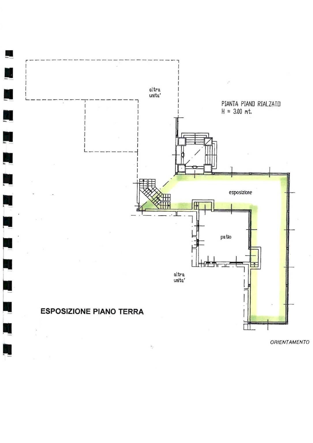 Shop via Vincenzo Bellini, Albese con Cassano - floor plans 1