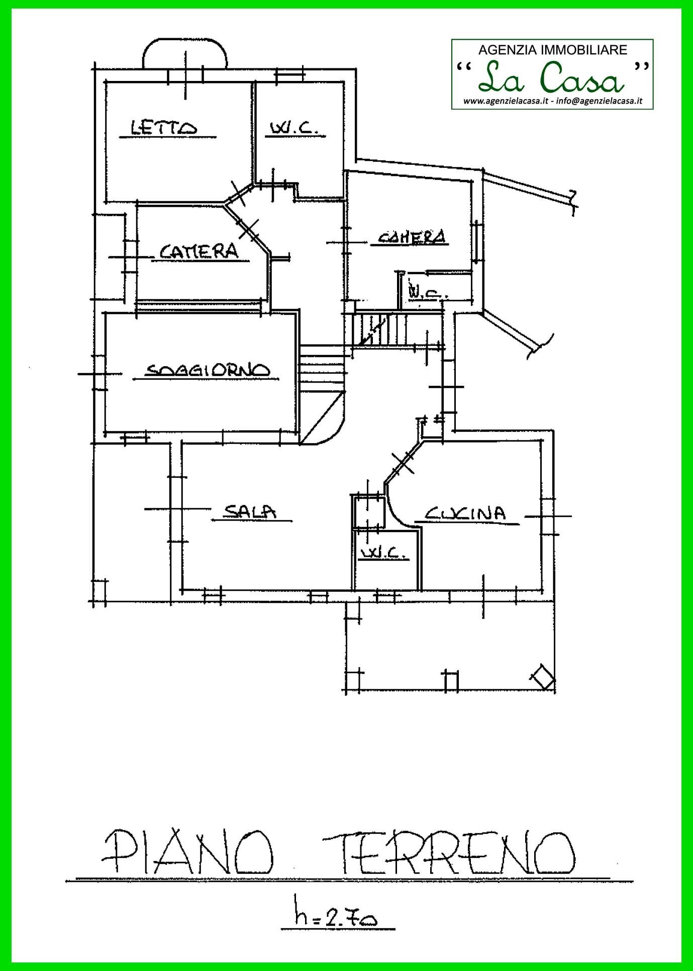 planimetria - Villa Frazione San Pietro, San Damiano d'Asti - planimetria 1