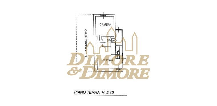 Planimetria appartamento piano terra.jpg - Appartamento Via Monterosa 504, Macugnaga - planimetria 1