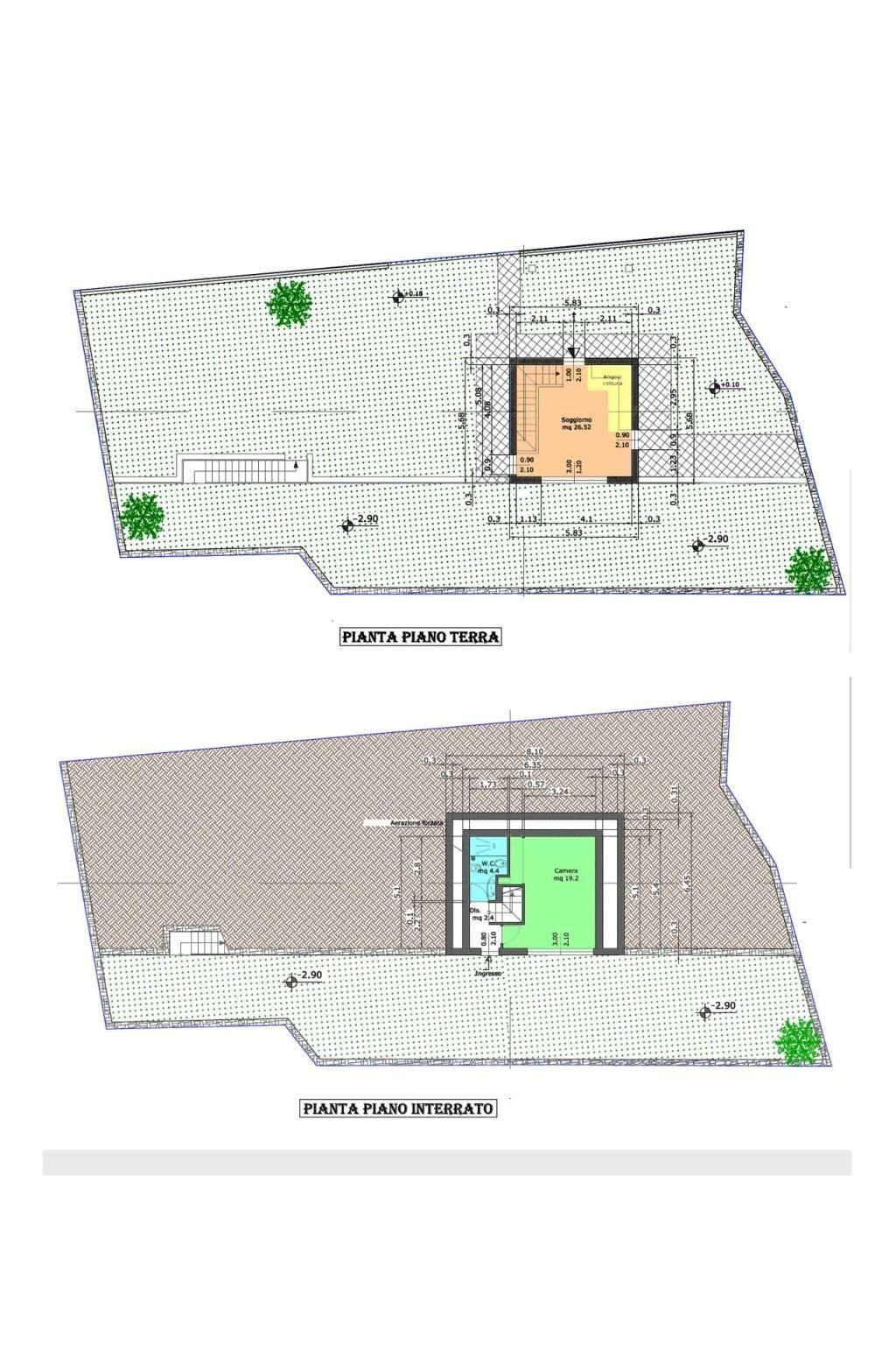 Terreno edificabile strada Monte Ortigara, SNC, Sanremo - planimetria 1
