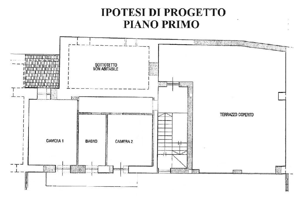 Independent house Località regione david, Scalenghe - floor plans 1