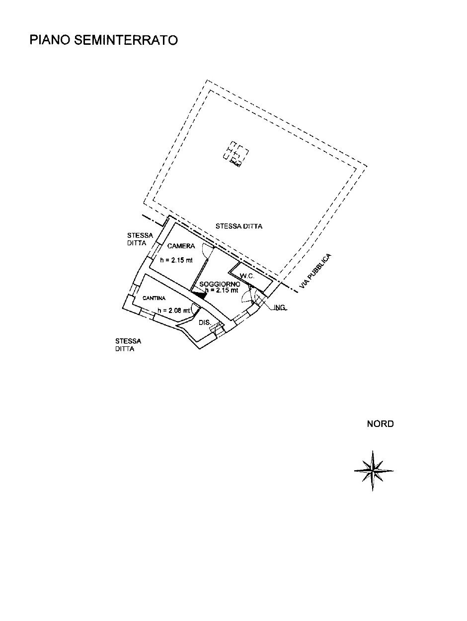 APPARTAMENTO - Semi-detached house Borgata Granges, snc, Fenestrelle - floor plans 1