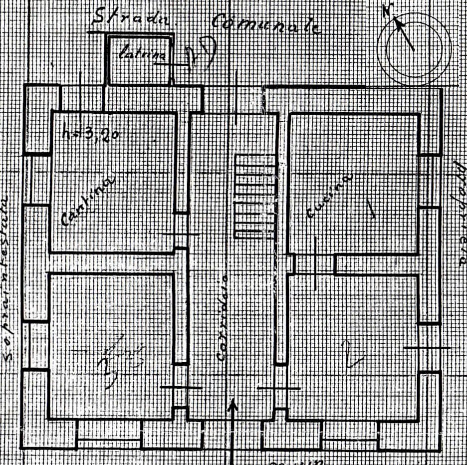Immagine1.jpg - Villa Via Carotole 7, Castiglione Chiavarese - planimetria 1