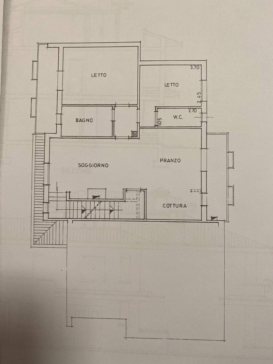 Villa Bifamiliare Cervia - planimetria 1