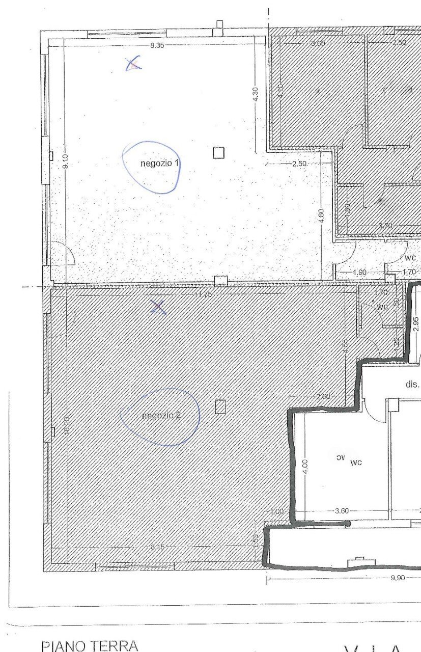 negozi.jpg - Commercial Premises Alba Adriatica - floor plans 1