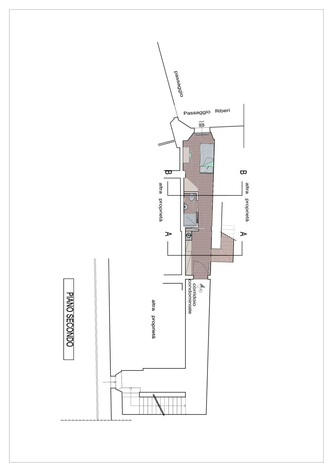 Quadrilocale Via Roma, Courmayeur - planimetria 1