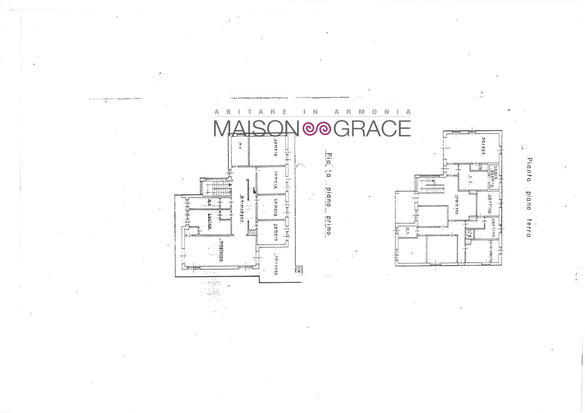 Villa Diano d'Alba - floor plans 1