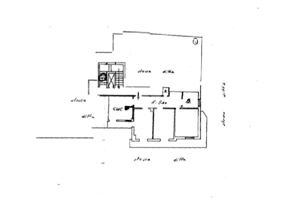 Four-room apartment Corso Dante Alighieri, Alassio - floor plans 1