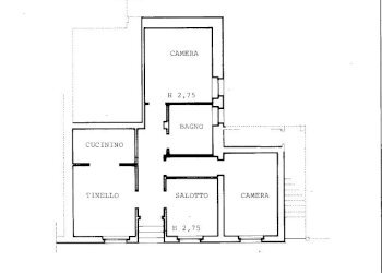 planimetria - Casa indipendente Via Baldi 69, Piegaro - foto 24