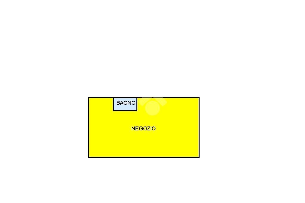 Negozio negozio via Roma, Bagnolo in Piano - planimetria 1