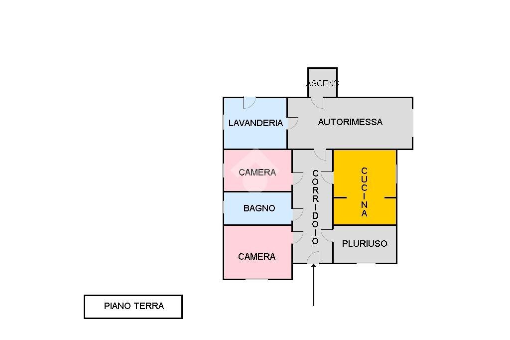 Villa Via Provinciale, Galliera - floor plans 1