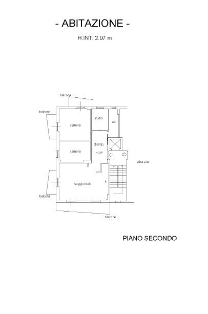 piantina per clienti.png - Quadrilocale Via IV Novembre 8, Andora - planimetria 1