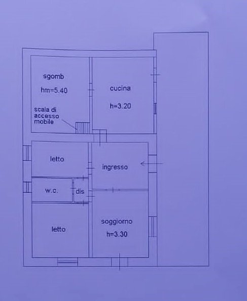 plan.jpg - Rustico Strada Provinciale 33 2, Modica - planimetria 1