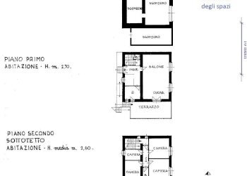 planimetria - Independent house Moiola, Tetto Carletto, Moiola - photo 46