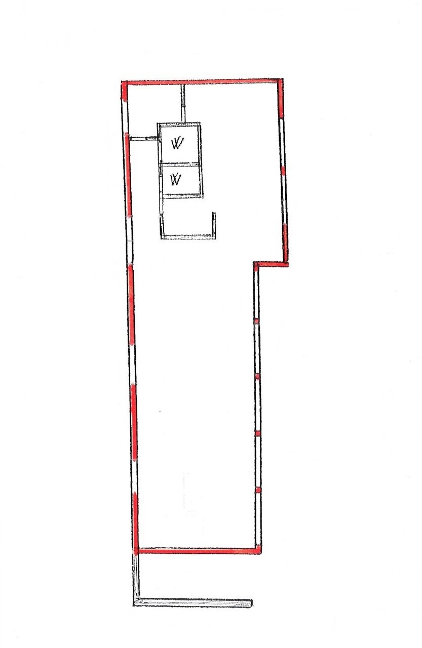 planimetria Maucieri - Copia.jpg - Commercial Premises Via della Scafa, Fiumicino - floor plans 1