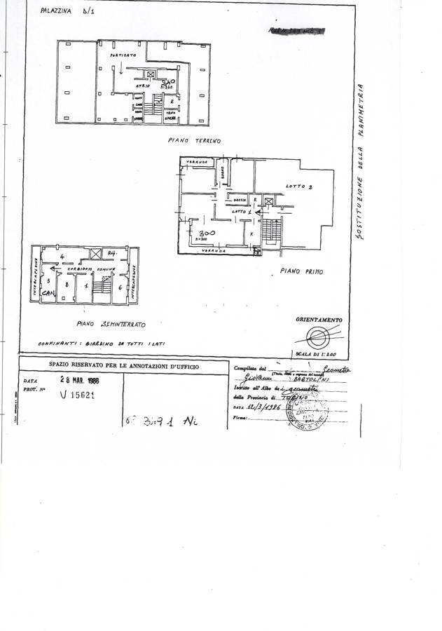 Apartment Via Servais, 200/S/3, Torino - floor plans 1