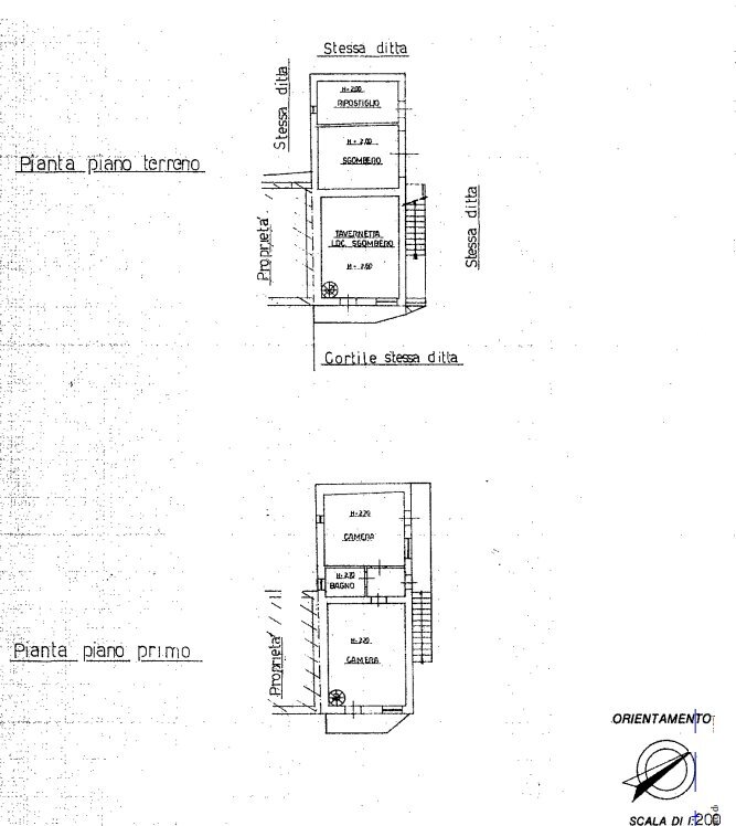 Casa semi indipendente Via Bricco Luciano, 27, Barge - planimetria 1