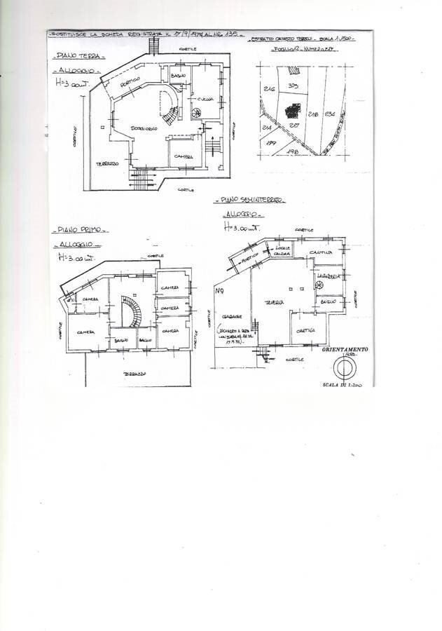 Villa Via Rivoli, 69/4, Rosta - planimetria 1