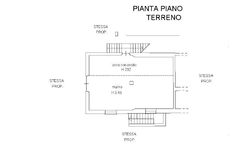 Quadrilocale Regione Gandolfi, 28, Mondovì - planimetria 1