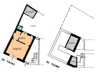planimetria - Negozio via Foligno, 45, Torino - foto 16