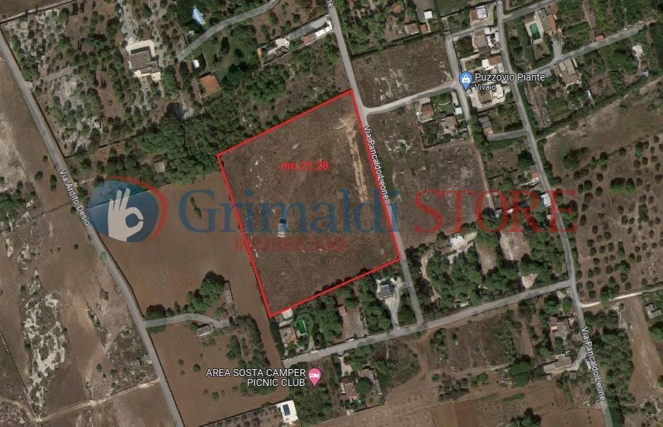 vista dall\'alto_risultato.jpg - Palestra e Impianti Sportivi Via Pancaldo Leone 7b, Lecce - planimetria 1