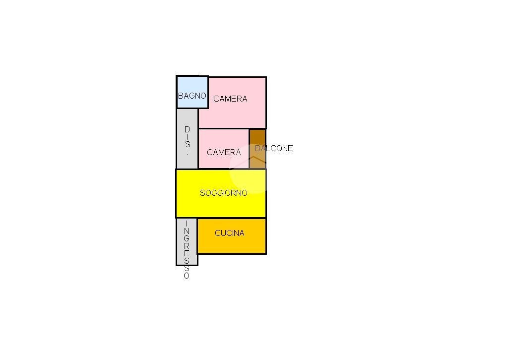 Four-room apartment Via Luigi Cadorna 11, Borgaro Torinese - floor plans 1
