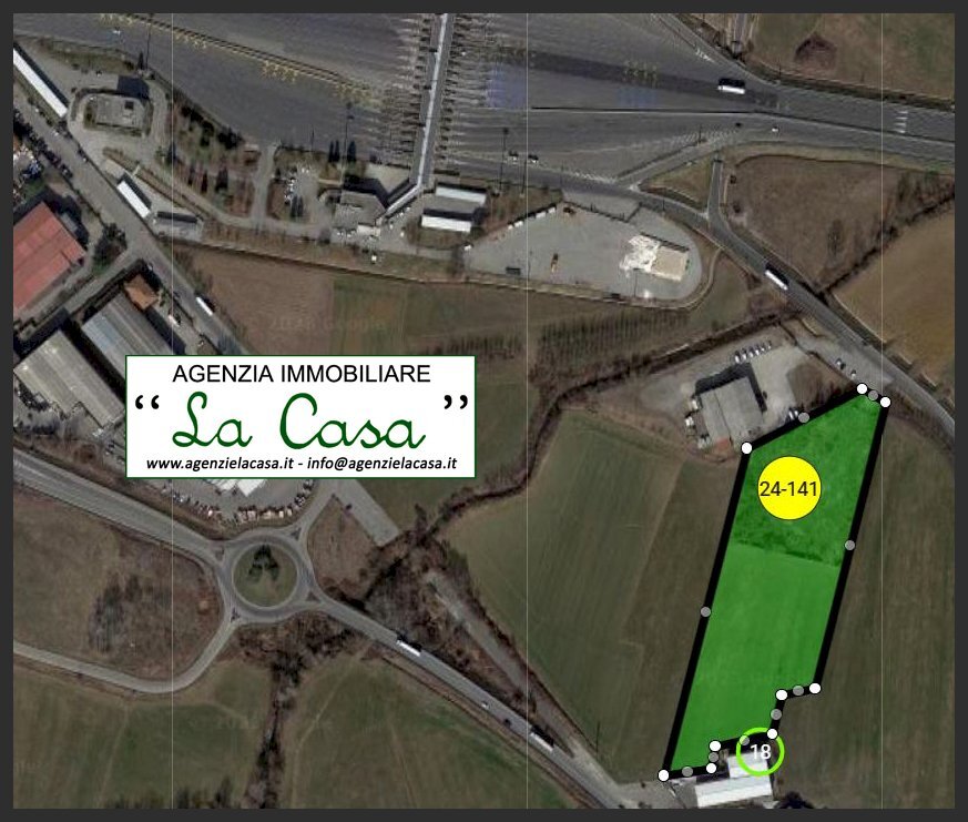 Terreno industriale Villanova d'Asti - planimetria 1