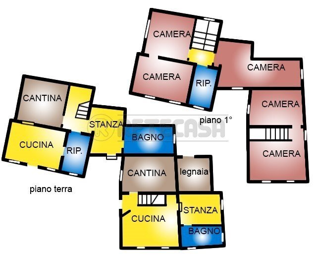 Planimetria.jpg - Casa semi indipendente Longare - planimetria 1