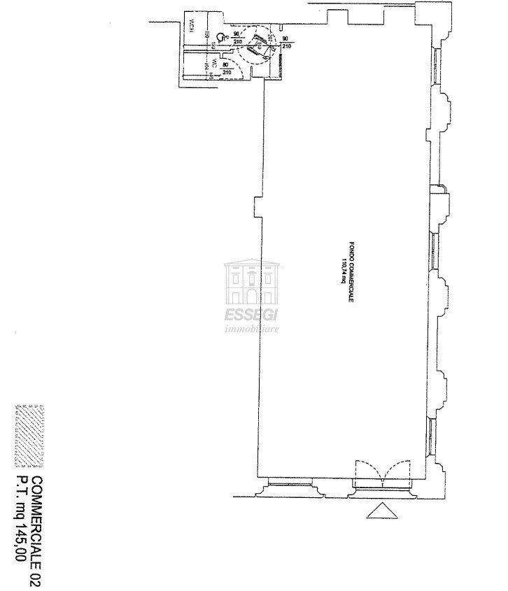 58.jpg - Locale Commerciale Viale Giovanni Pacini 115, Lucca - planimetria 1