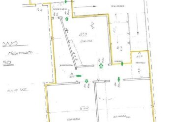 Planimetria - Two-room apartment via Vittorio Emanuele I I, 14, Serina - photo 36