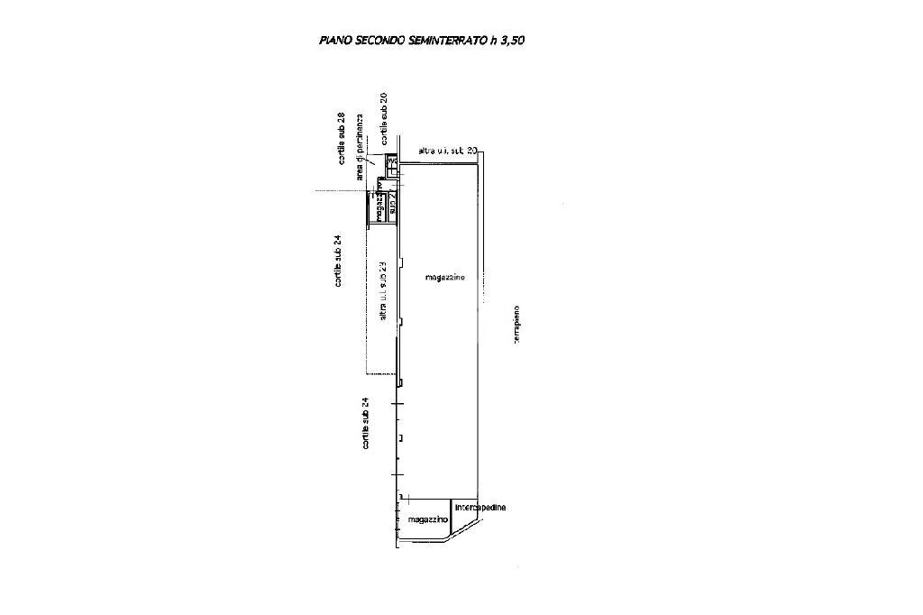 Magazzino Fr. Mongiachero, Valdilana - planimetria 1