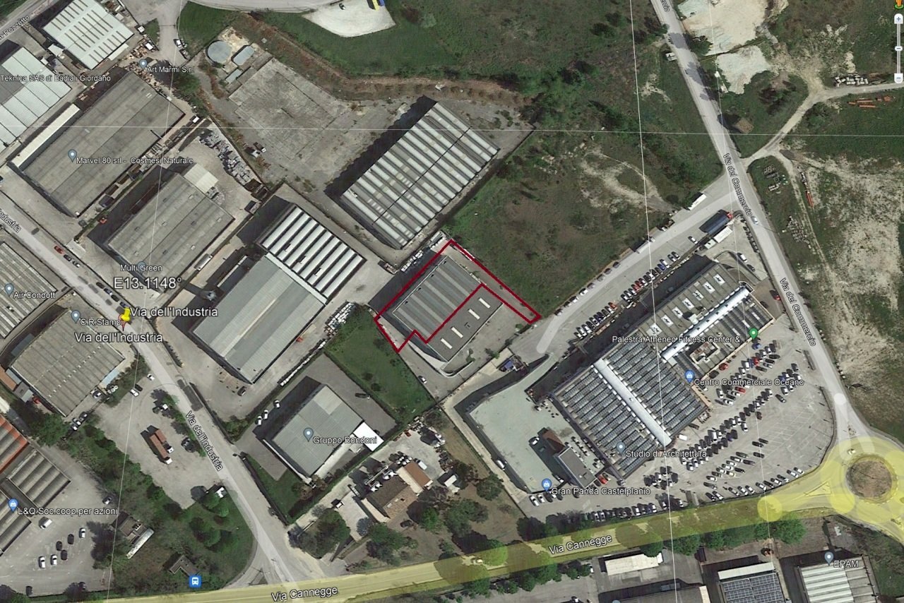 5025495 Screenshot.jpg - Capannone via del Commercio 7, Castelplanio - foto 3