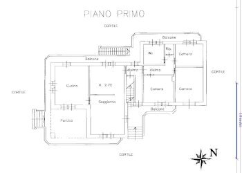 planimetria - Villa Borgo San Dalmazzo, Via Perosa, Borgo San Dalmazzo - foto 51