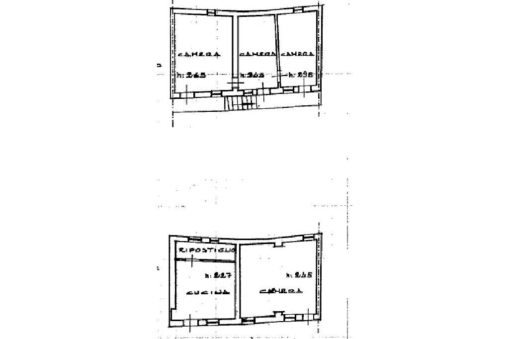 Semi-detached house Str. Cavallotta, Savigliano - floor plans 1