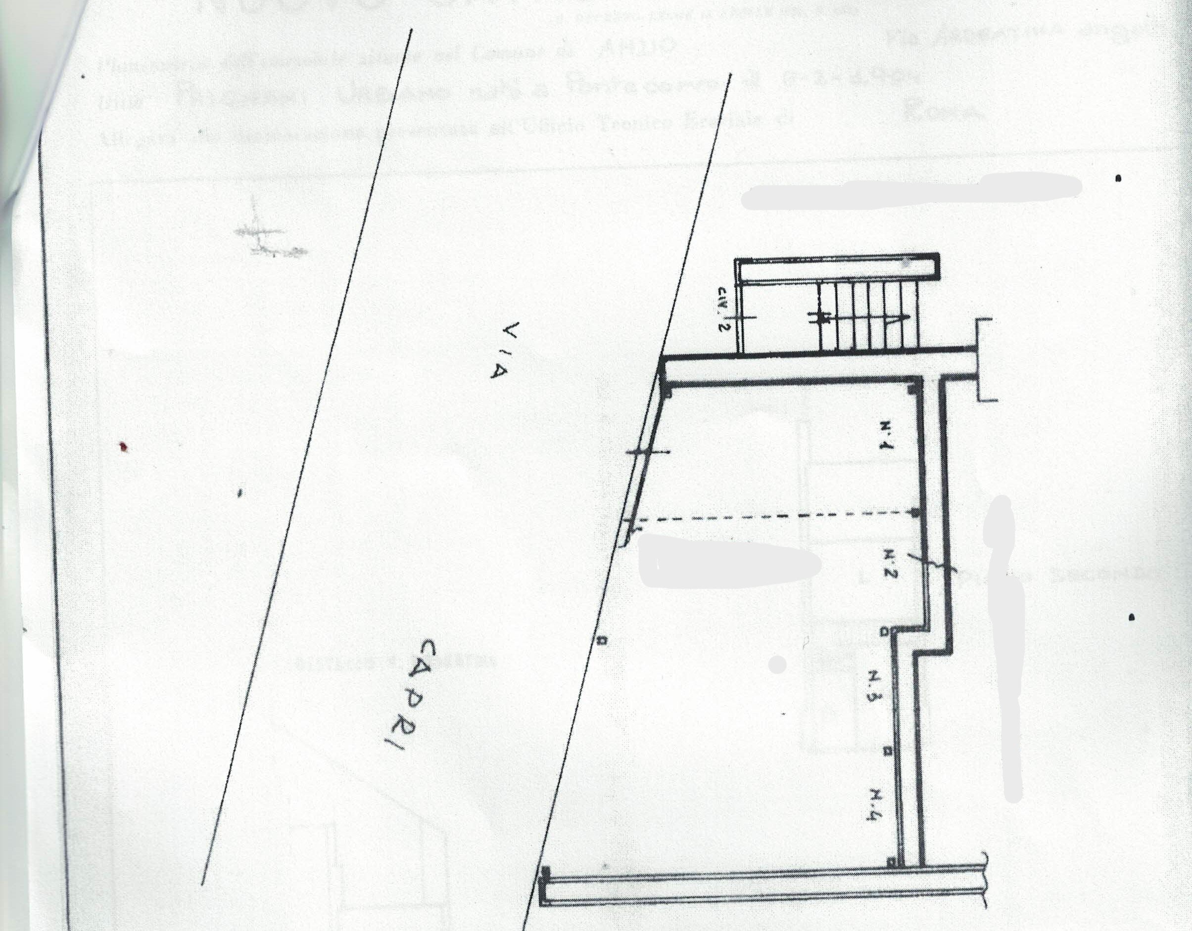 Three-room apartment via Capri, 2, Anzio - floor plans 1