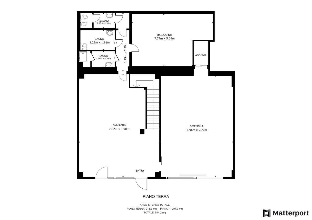 png-MultiPage-403f053b-b079-4516-915d-e569b742282d - Ufficio Via Cristoforo Colombo 77/9, Bologna - planimetria 1