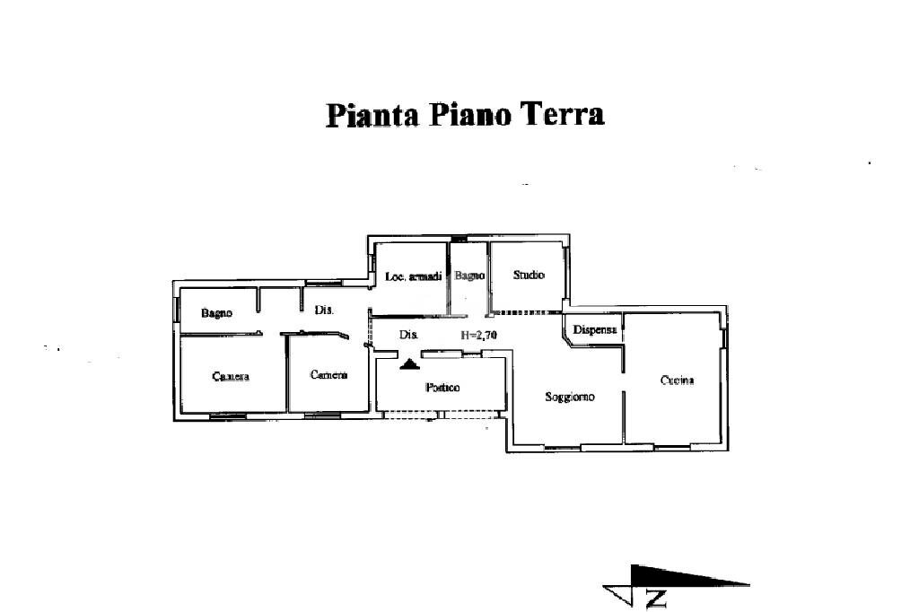 Villa Via Roggero Vittorio, Diano Marina - planimetria 1