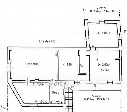 Appartamento Località Serro Siccardi, Beinette - planimetria 1