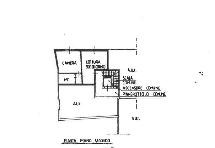 Bilocale via Sacro Monte, 20, Varese - planimetria 1