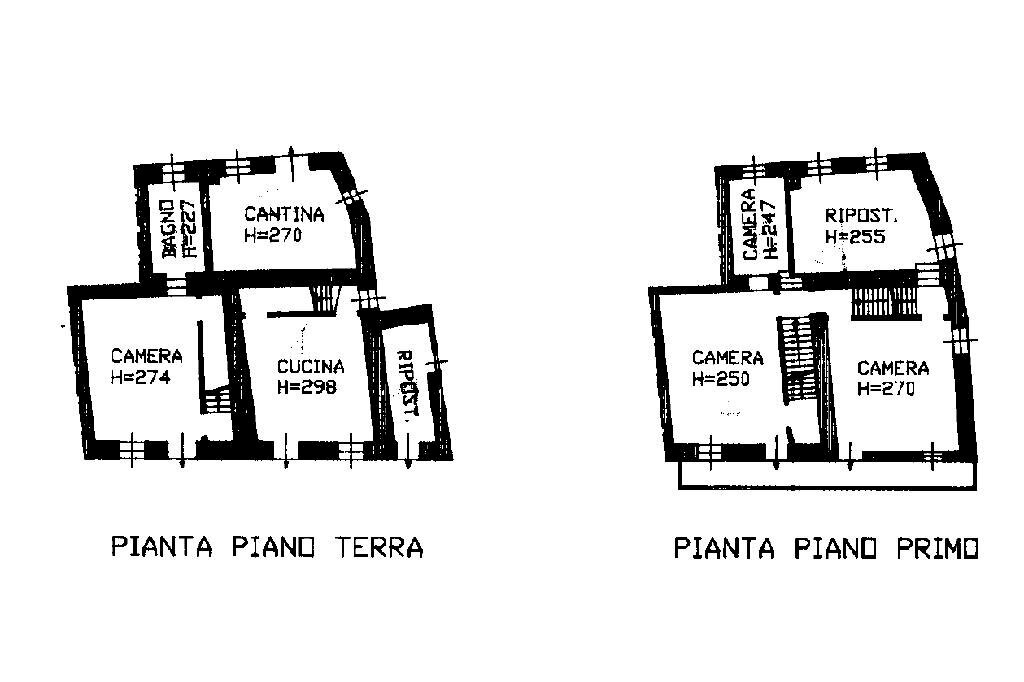 Independent house Via Biella, Benna - floor plans 1