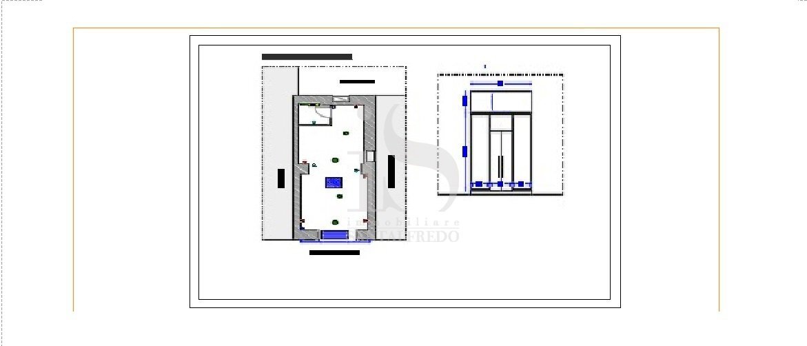 Negozio in affitto Milano Corso Buenos Aires - Shop CORDO BUENOS AIRES, Milano - floor plans 1