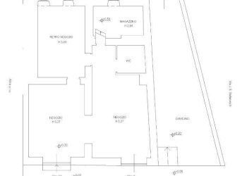 planimetria - Commercial Premises Via Pietro Bembo 2, Roma - photo 1