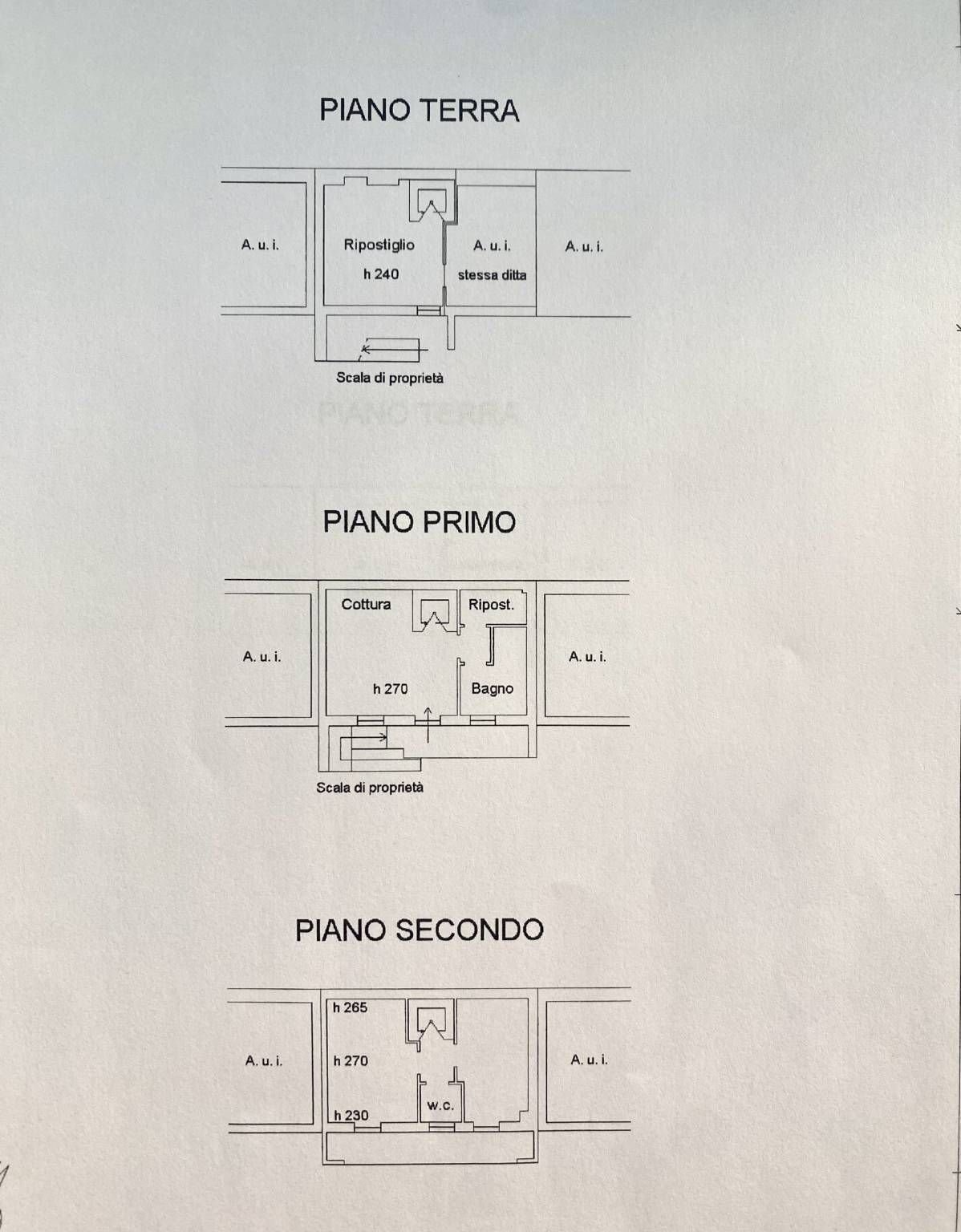 Quadrilocale via Orgoglia, Borgo Ticino - planimetria 1
